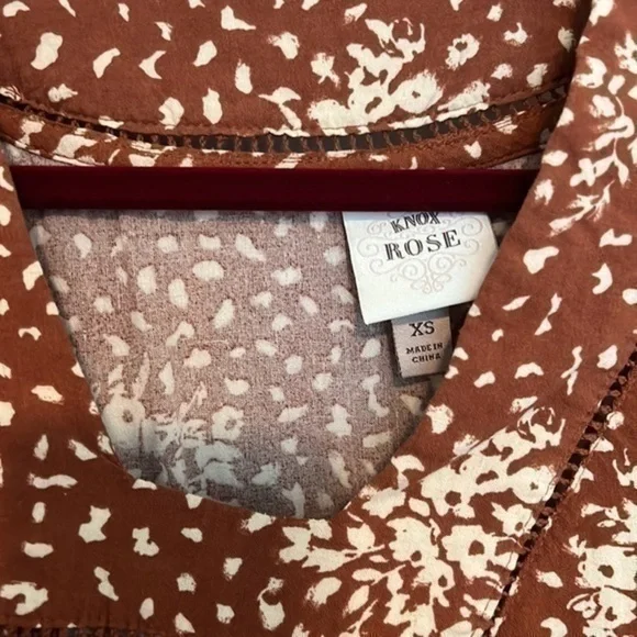 Womens 3/4 Sleeve Shift Dress - Picture 5 of 5